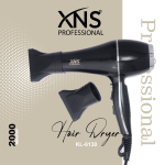 XNS PROFESSIONAL HAIR DRYER 2500 WATTS